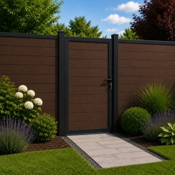 Arena Premium Composite Fence Gate Kit 934 x 1753 mm - LB Supplies