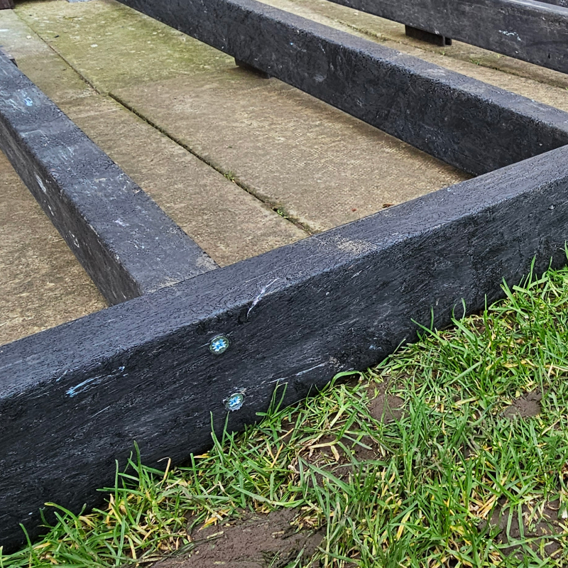 Decking Subframe Post (Black) - Image 7