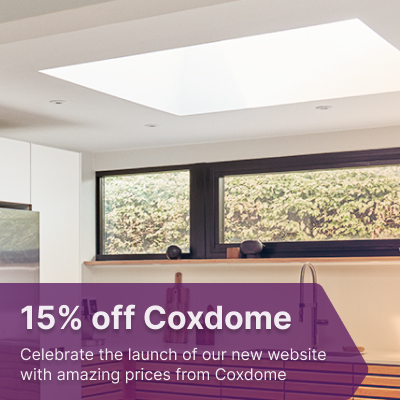 15% off Coxdome promotion