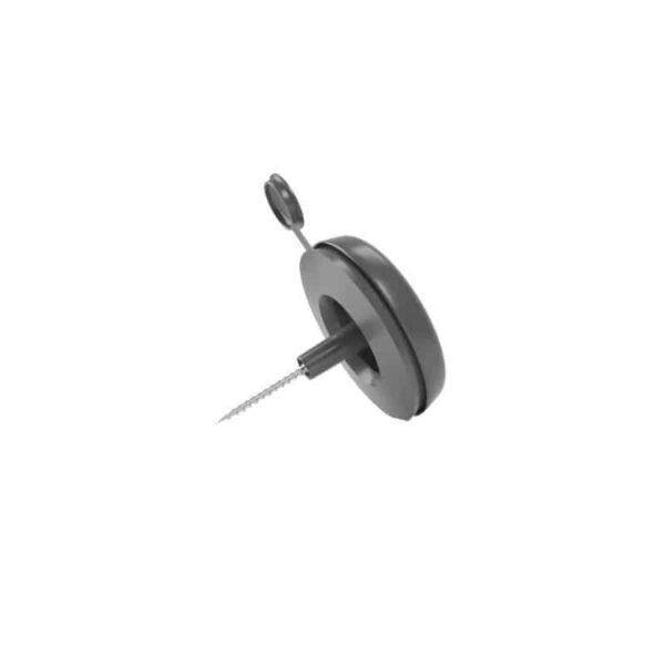 Grey Fixing Buttons - Packs of 10