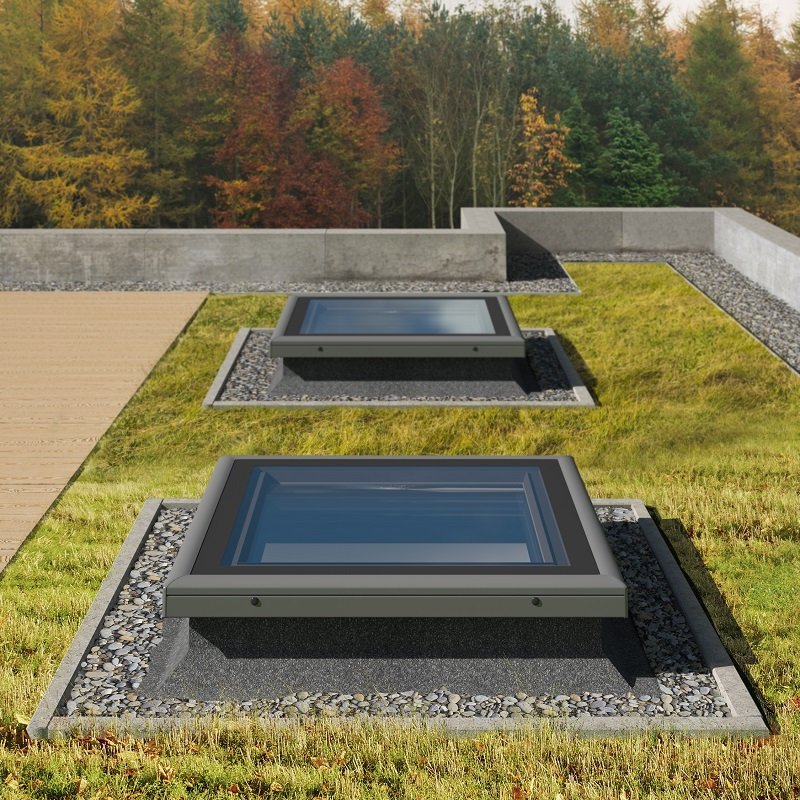 Dakea Azure Fixed Flat Glass Roof Window - Image 2