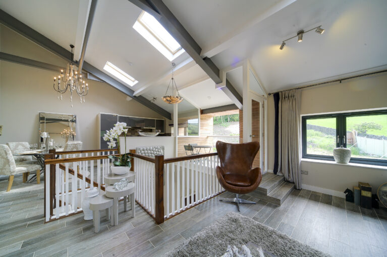 Historic textile mill in Lancashire converted into stylish apartments with Aurora Roof Windows