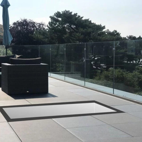 Infinity Walk On Flat Glass Rooflight - Framed - Image 9