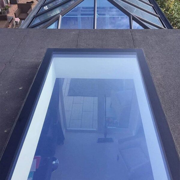Infinity Walk On Flat Glass Rooflight - Framed - Image 4
