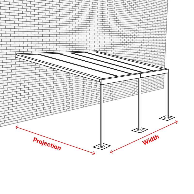 Novolux Pro Kit Canopy System - 3000mm Projection - Image 4