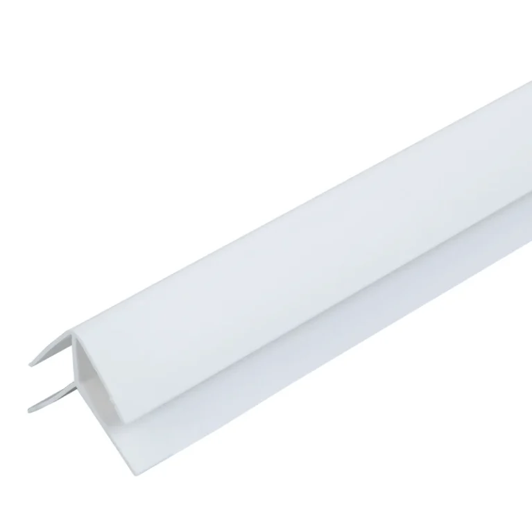 Zest Wall Panel Trim External Corner – White