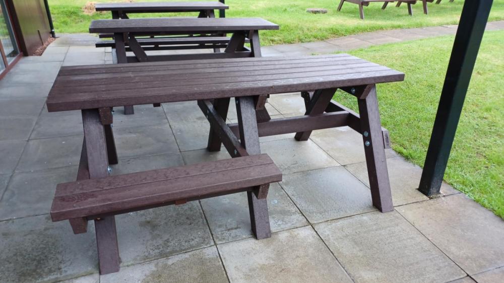 Composite Picnic Table (Bob) - 2000 x 1540 x 830 mm