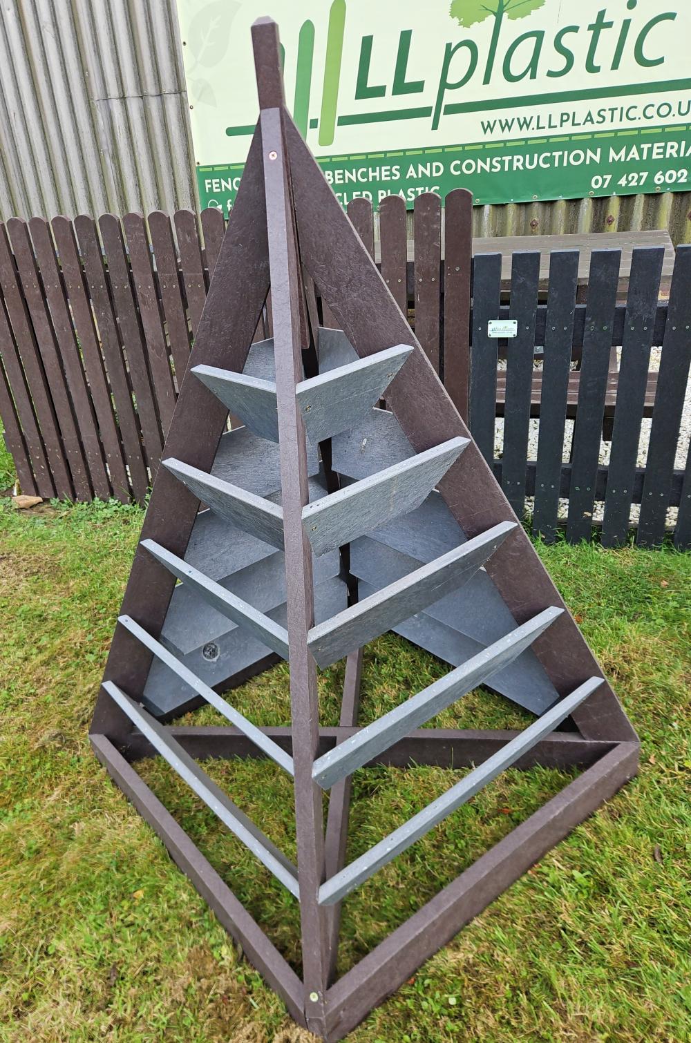 Composite Herb Pyramid assembled only - 930 x 930 x 1450 mm - Image 2