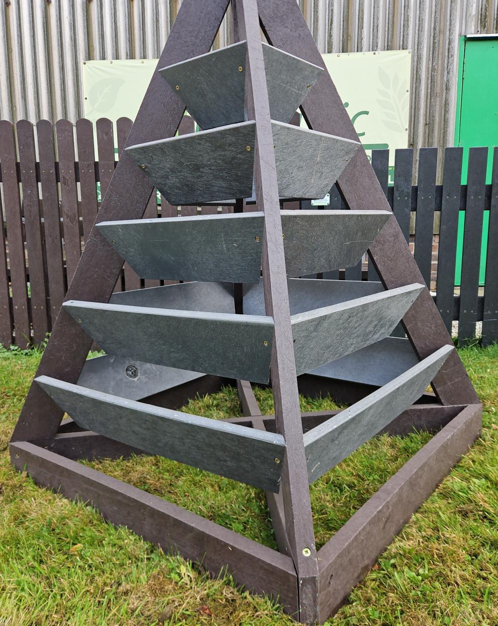 Composite Herb Pyramid assembled only - 930 x 930 x 1450 mm - Image 3