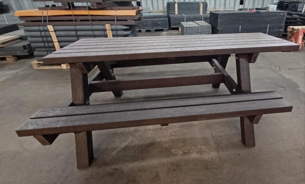 Composite Picnic Table (Jane) - 2000 x 1540 x 820 mm - Image 2