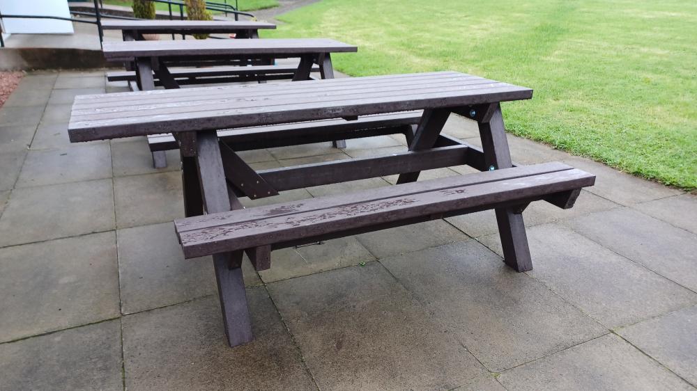 Composite Picnic Table (Jane) - 2000 x 1540 x 820 mm - Image 3