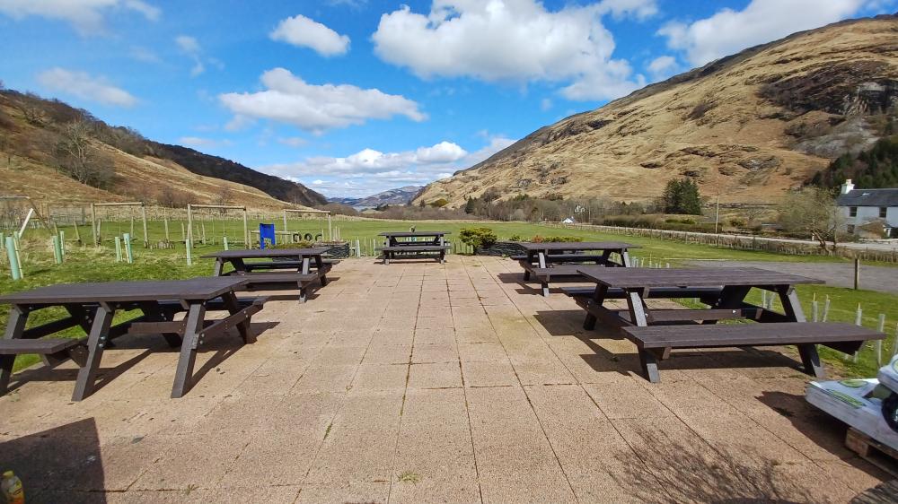 Composite Extra Large Picnic Table - 2000 x 800 x 1850 mm - Image 3