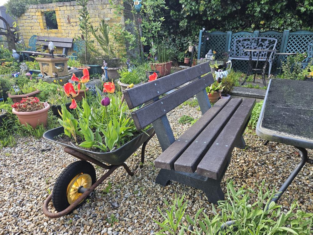 Composite Bench (Sarah) - 830 x 410 x 1500 mm - Image 4